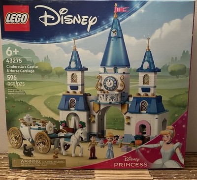 LEGO Disney Princess Cinderella Castle Horse Carriage 43275 New Sealed Box