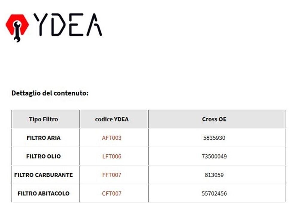 Kit Tagliando Opel Corsa D 1.3 CDTi Filtri 4 Olio GM 5W30  IMPIANTO Purflux - Foto 9