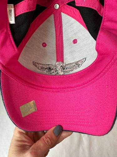 Indianapolis Motor Speedway Women's Cap Hat IMS Blue Pink Adjustable Back New - Picture 10 of 10