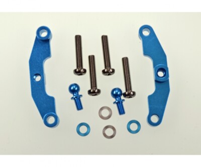 Tamiya 300054651 - Tt-02S Alu Querlenkerh. (2) Ob./Vo/Hi. - Neu