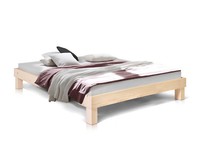 Doppelbett Futonbett Massivholzbett 180X200 Cm Pumba Fichte Natur Ohne Kopfteil