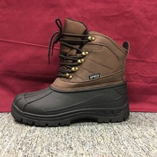 New Men  s Apres by Lamo AM2169PK Cyrus Chocolate Snow Boots Size 13