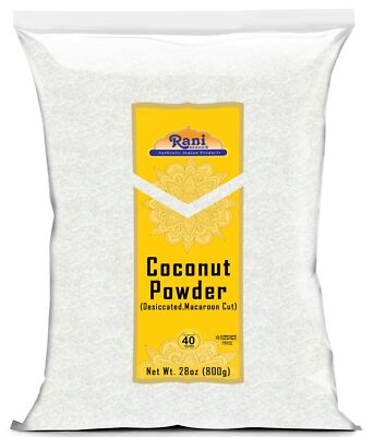 Rani Coconut Fine Powder (Desiccated, Macaroon Cut) 28oz (800g)
