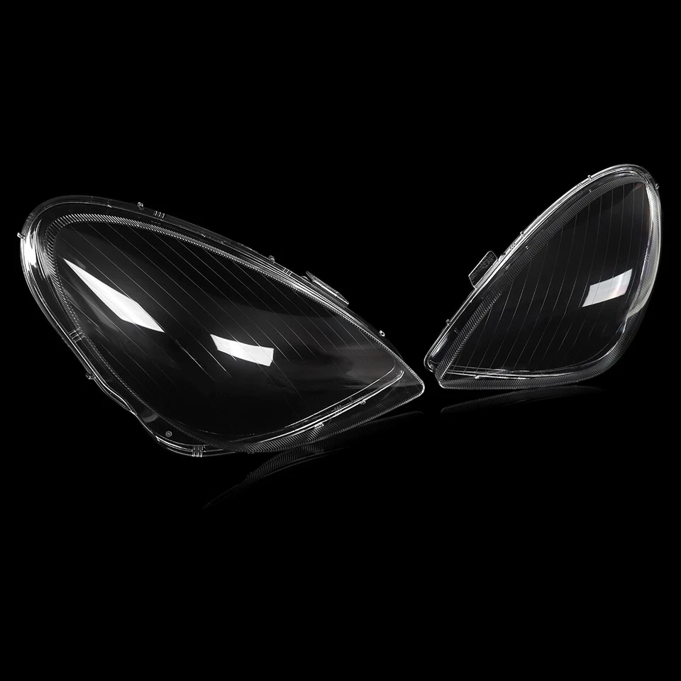 Left + Right Front Headlight Lens Cover Shell For 2005-11 Mercedes-Benz SLK R171 Foto 4 de 4