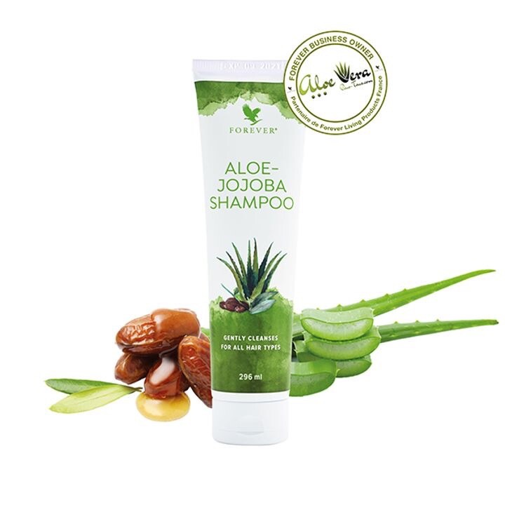 Forever Shampoing Aloe - Jojoba hydratant et nourrissant pour cheveux secs et ternes