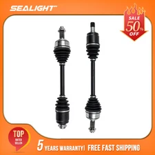 Pair Front CV Axle Shaft Assembly For 2008 - 2012 Honda Accord 3.5L V6 Automatic