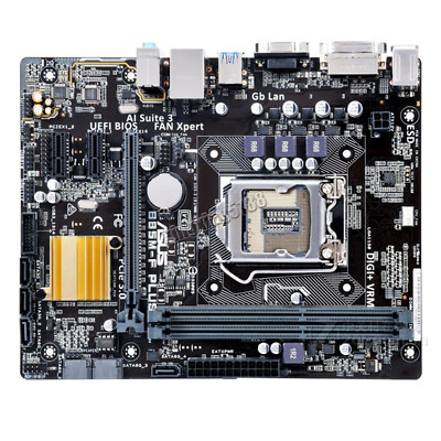 For ASUS Intel B85 B85M-F Plus Socket LGA1150 MicroATX Computer Motherboard DDR3