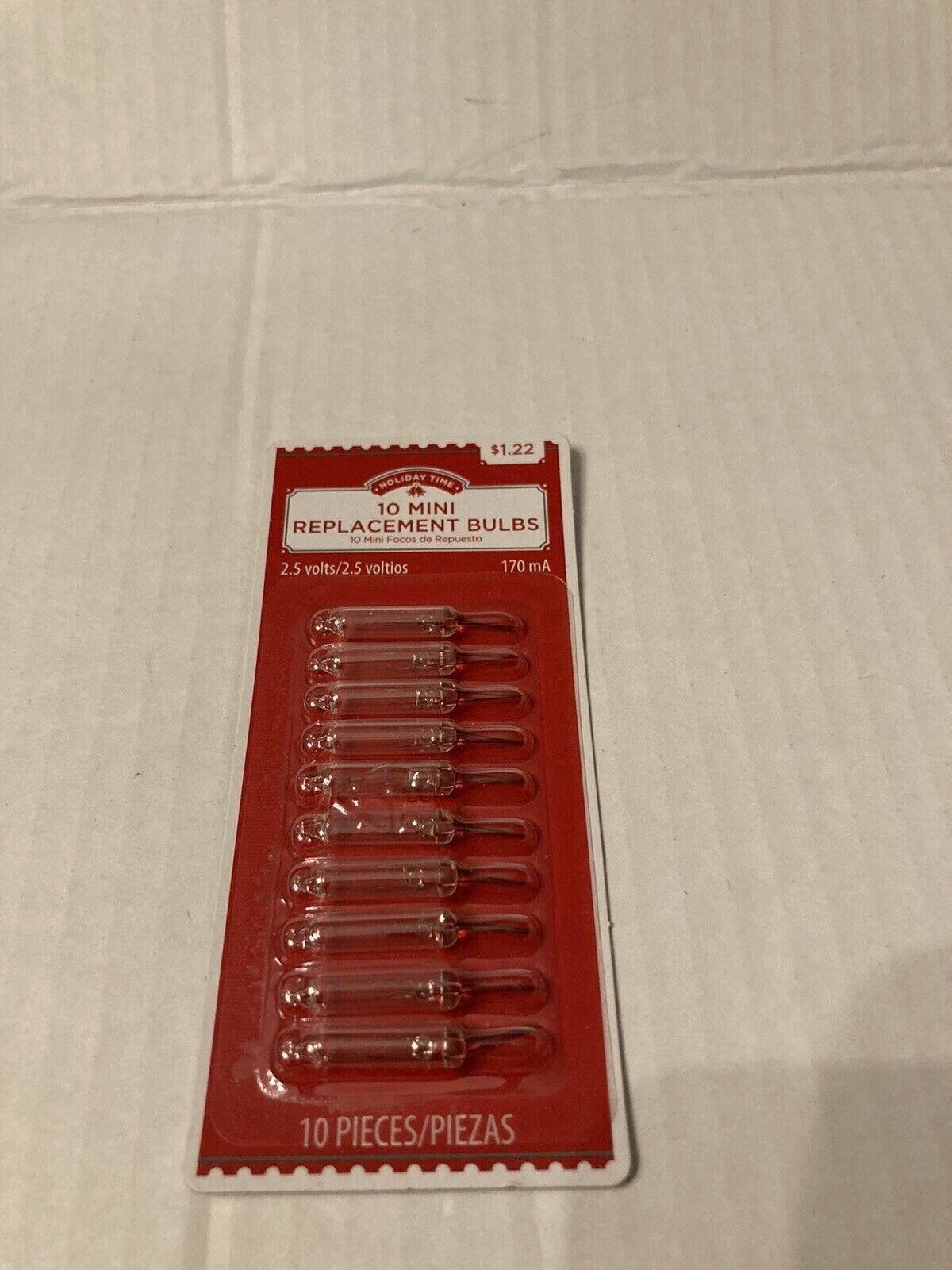 TS-Line Plug-in Light Bulb 5 Volt Pack of 10 - Garden Railway - LGB