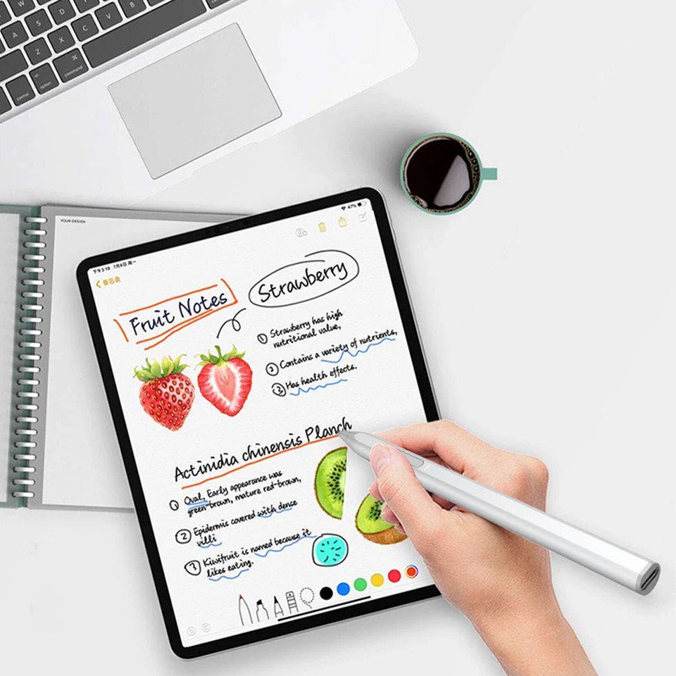 For Microsoft Surface Pro 7/6/5/4/GO/Book/Laptop Active Stylus Magnet Smart Pen - Image 3 of 4