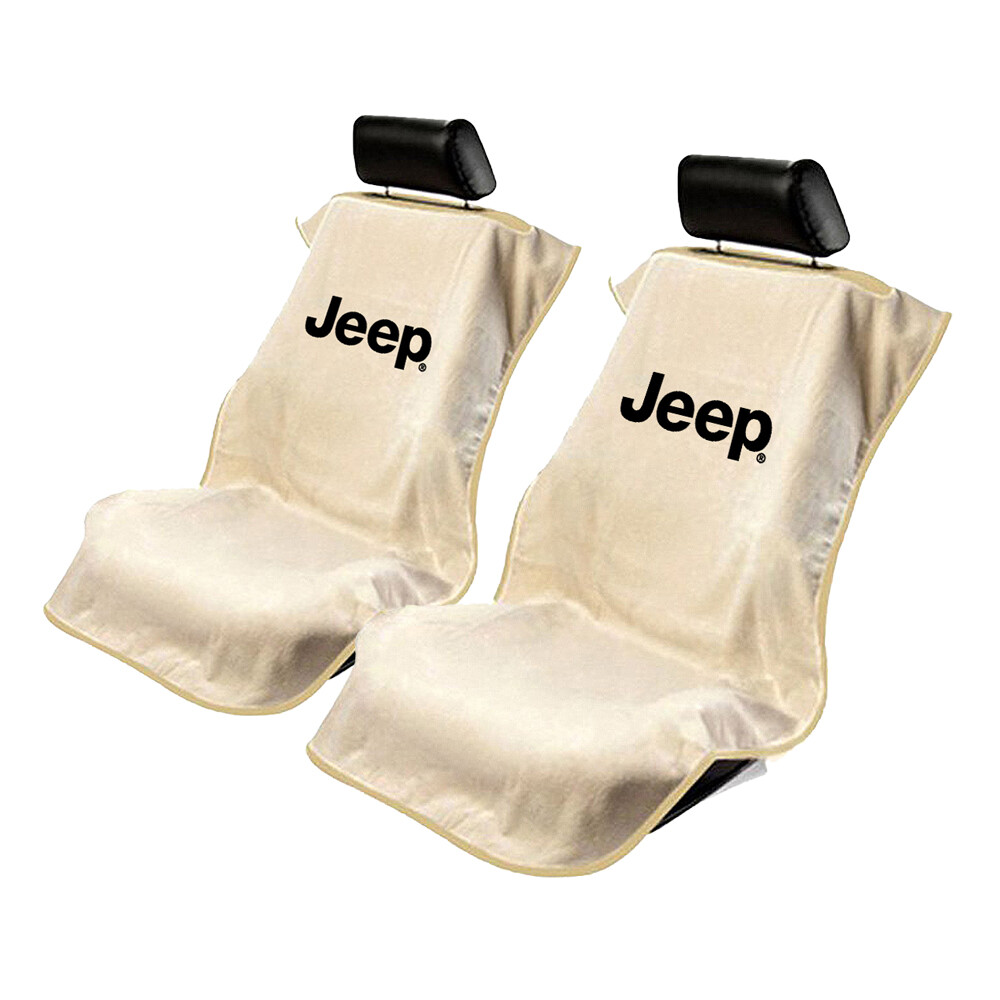Seat Armour Set of 2 Terry Cloth Seat Cover Towels fit for Jeep Jeep