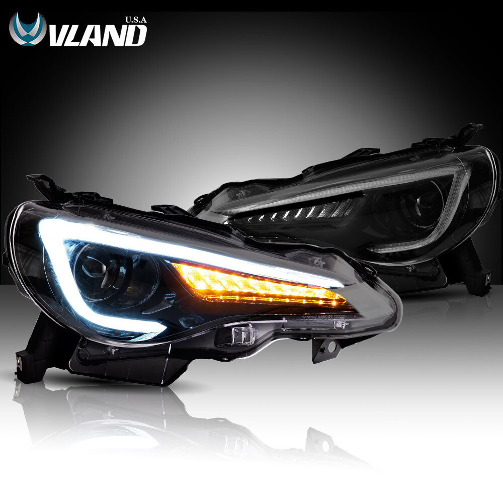 VLAND LED DRL Headlights For Toyota 86 Subaru BRZ Scion FRS