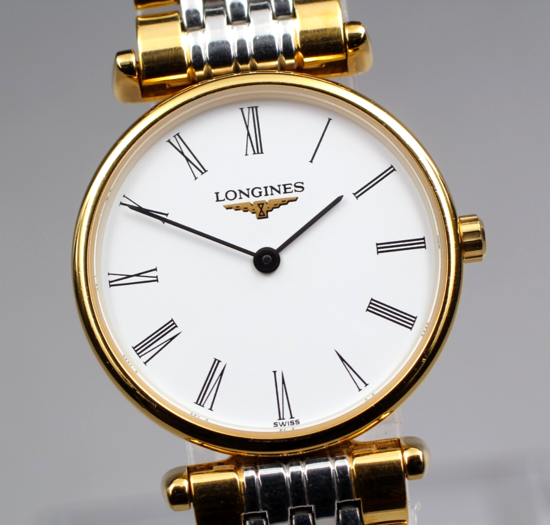 【NEAR MINT】 LONGINES La Grande Classic L4.135.2 Roman Dial Qz Women Watch JAPAN