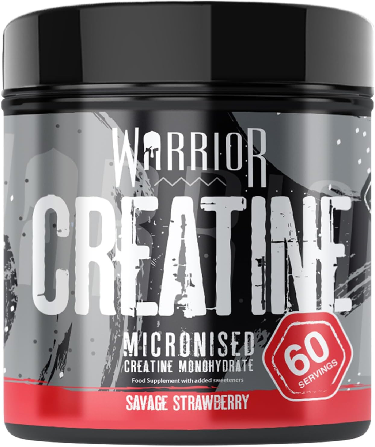 Warrior Creatine Monohydrate Powder – Micronised for Easy Mixing and Consumption