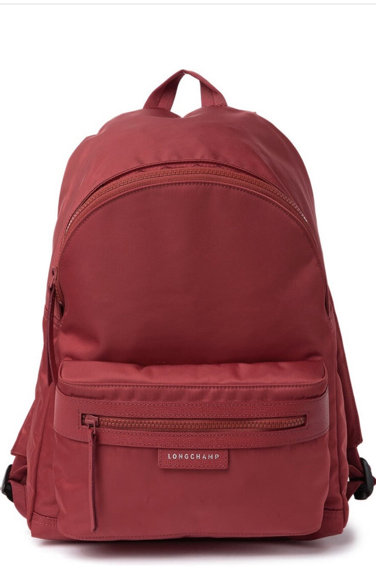 Longchamp Le Pliage Neo Medium Nylon Backpack ~NWT~ RED  display picture 3