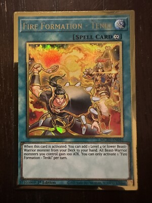 Yu-Gi-Oh! TCG Fire Formation - Tenki Maximum Gold: El Dorado MGED-EN042 1st...