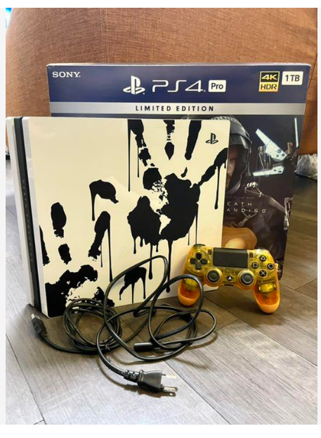 Sony PlayStation4 PS4 Pro DEATH STRANDING Limited Edition Box | eBay