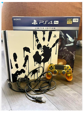 Sony PlayStation4 PS4 Pro DEATH STRANDING Limited Edition With Box 