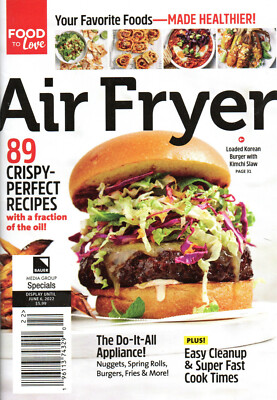 AIR FRYER Magazine Spring 2022 89 Crispy-Perfect Recipes Food to Love Digest Siz