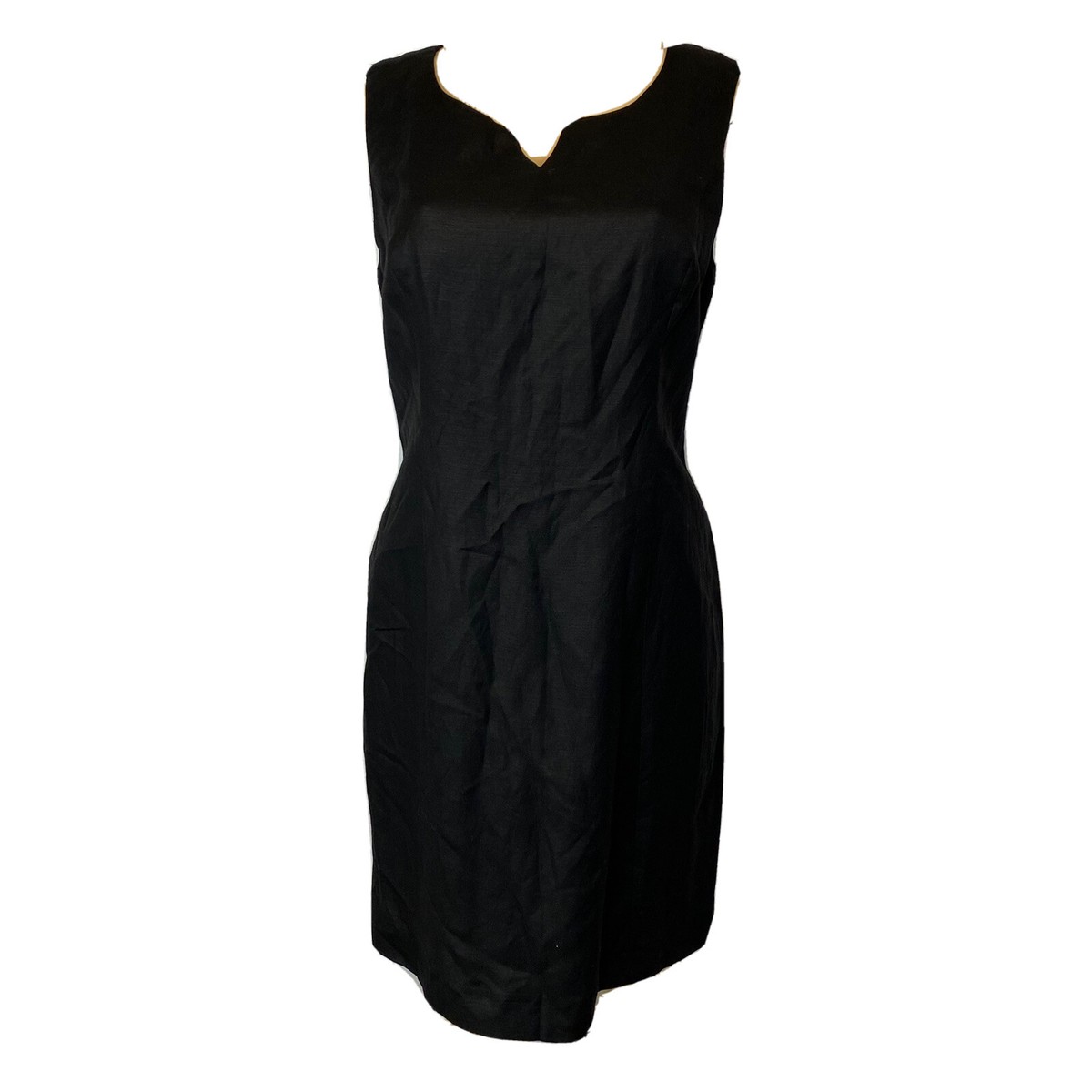 chinese dress ladies A-Line Sheath Dress in Linen Double-Face  Akris Inc