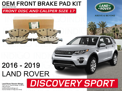 2016-2019 DISCOVERY SPORT FACTORY OEM FRONT BRAKE PAD SET LR160540