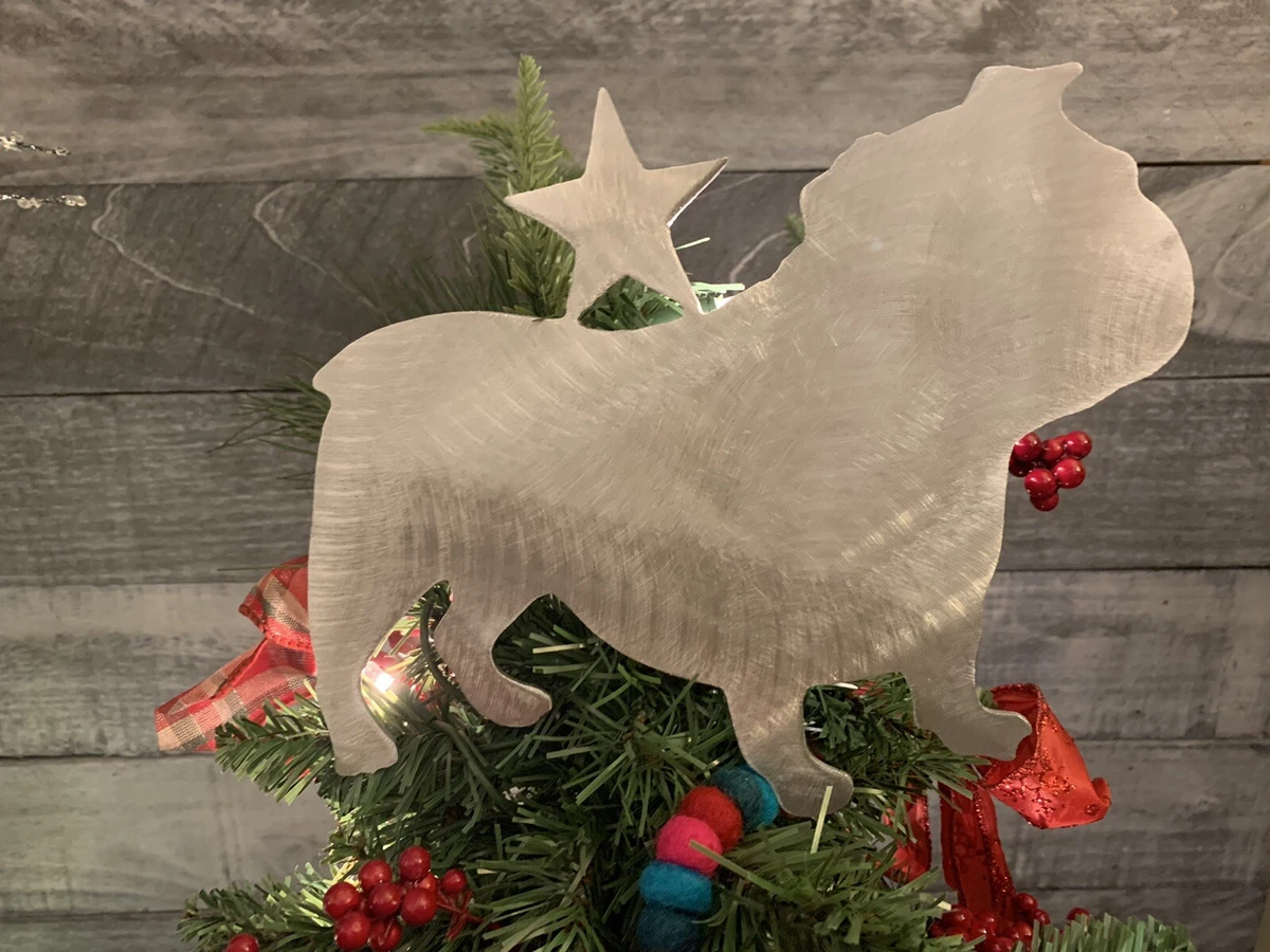 English bulldog hotsell christmas decorations