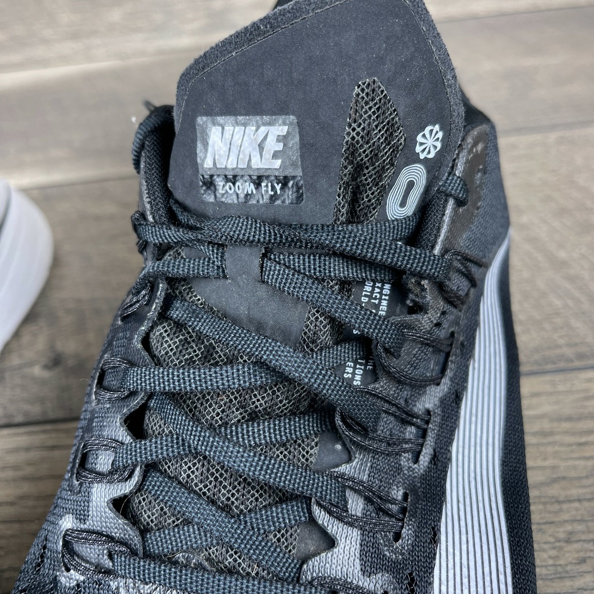 Nike Zoom Fly 880848-001 Men's Black/White Running Sneakers Shoes