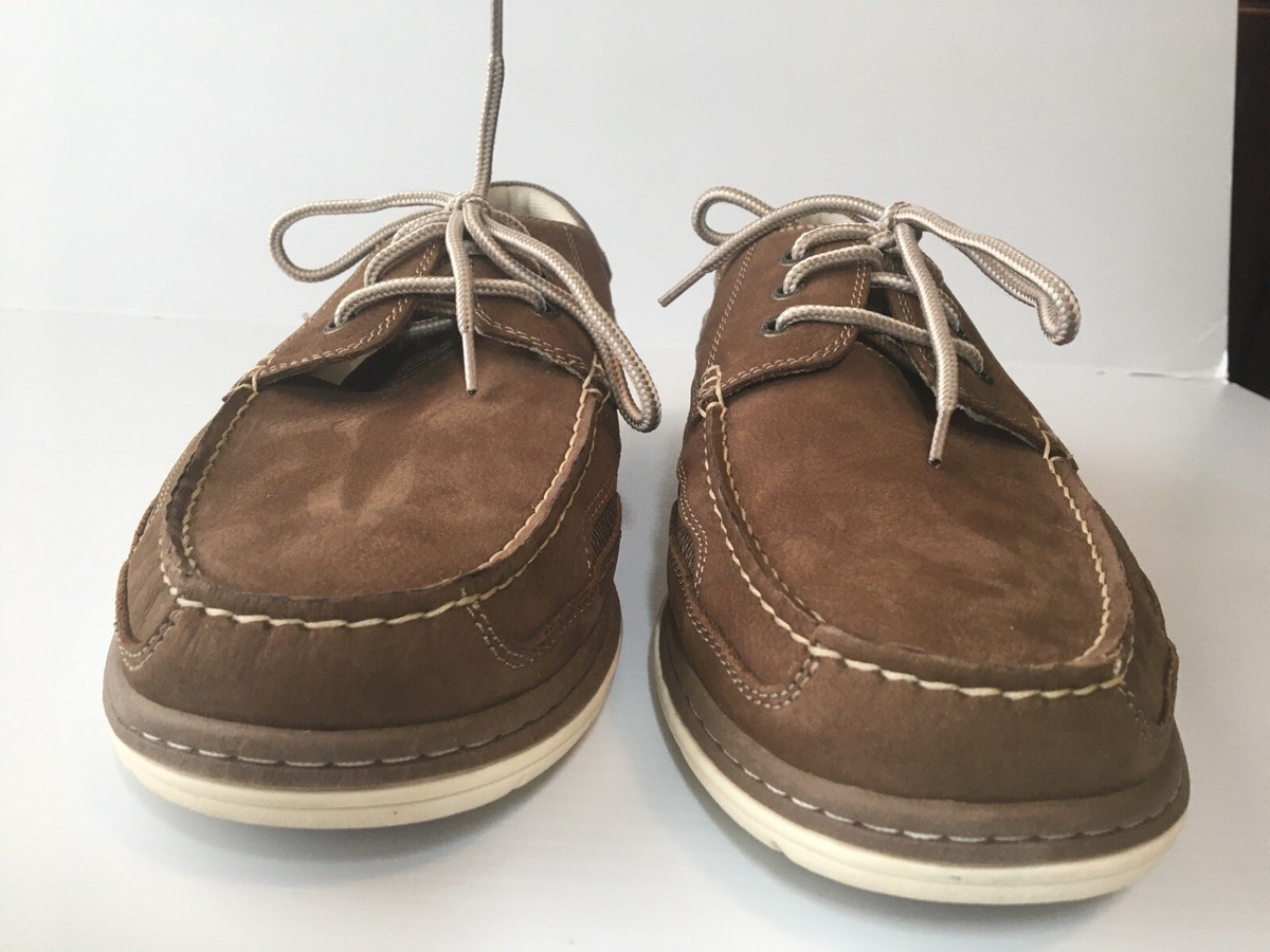 Dockers Lakeport Memory Foam Boat Shoe Men's Size 12M Brown