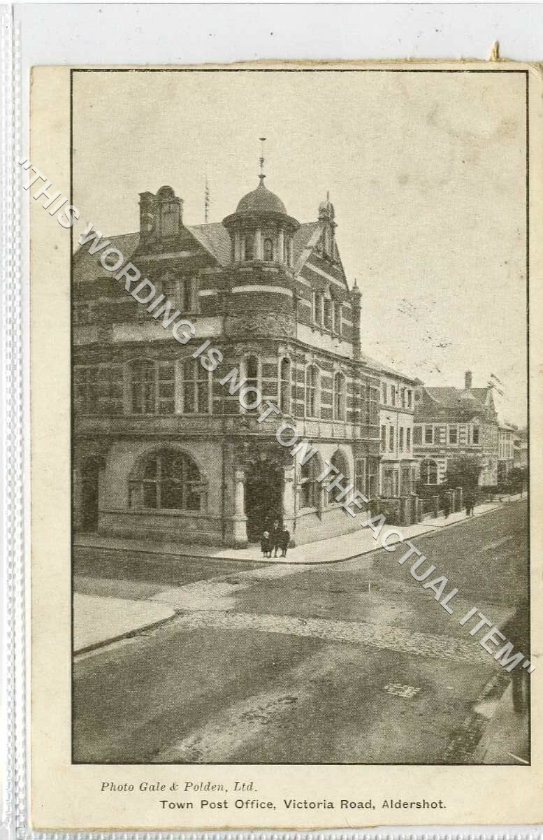 (Ga9941480) Town Post Office, Victoria Road, Aldershot 1904 Used GVG