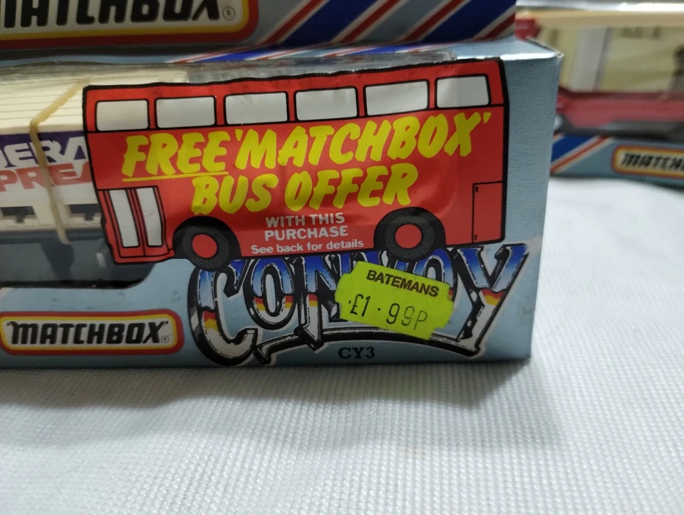 Camión contenedor Matchbox Convoy Peterbilt Uniroyal Cy3 emitido 1982 Foto 2 de 4