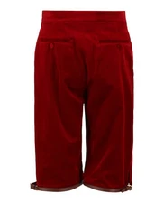 Gucci Mens Stretch Velvet Shorts - Image 2 of 3