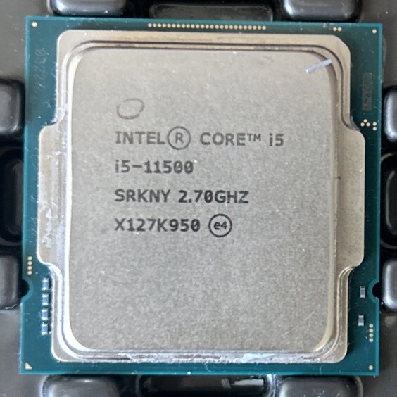 Intel Core i5-11500 11th Generation 2.70Ghz 6-Core CPU Intel Core i5-11500 11th Generation 2.70Ghz 6-Core CPU