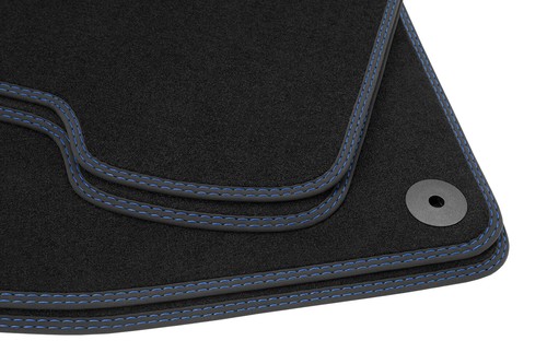Alfombrillas premium de doble costura adecuadas para Toyota Prius Plus a partir del año 2012-2021 - Imagen 5 de 8
