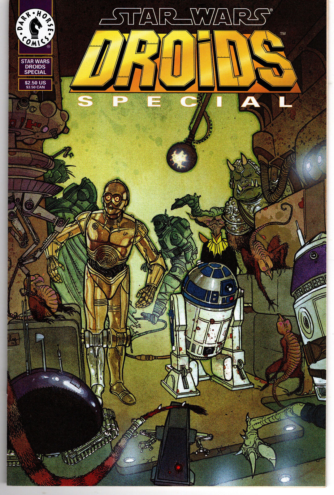 Star Wars: Droids Special #1 1995 Series NM R2D2 C3P0 Dark Horse Comics