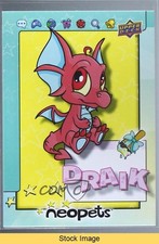 2022 Upper Deck Neopets Weekly Baby Paintbrush Draik 13B READ 1b9b