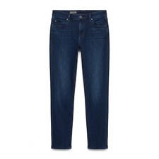 AG Adriano Goldschmied The Prima Mid-Rise Cigarette Jeans Dark Wash 28R Hemmed