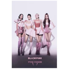 Blackpink Pink Venom Concept Photo Poster