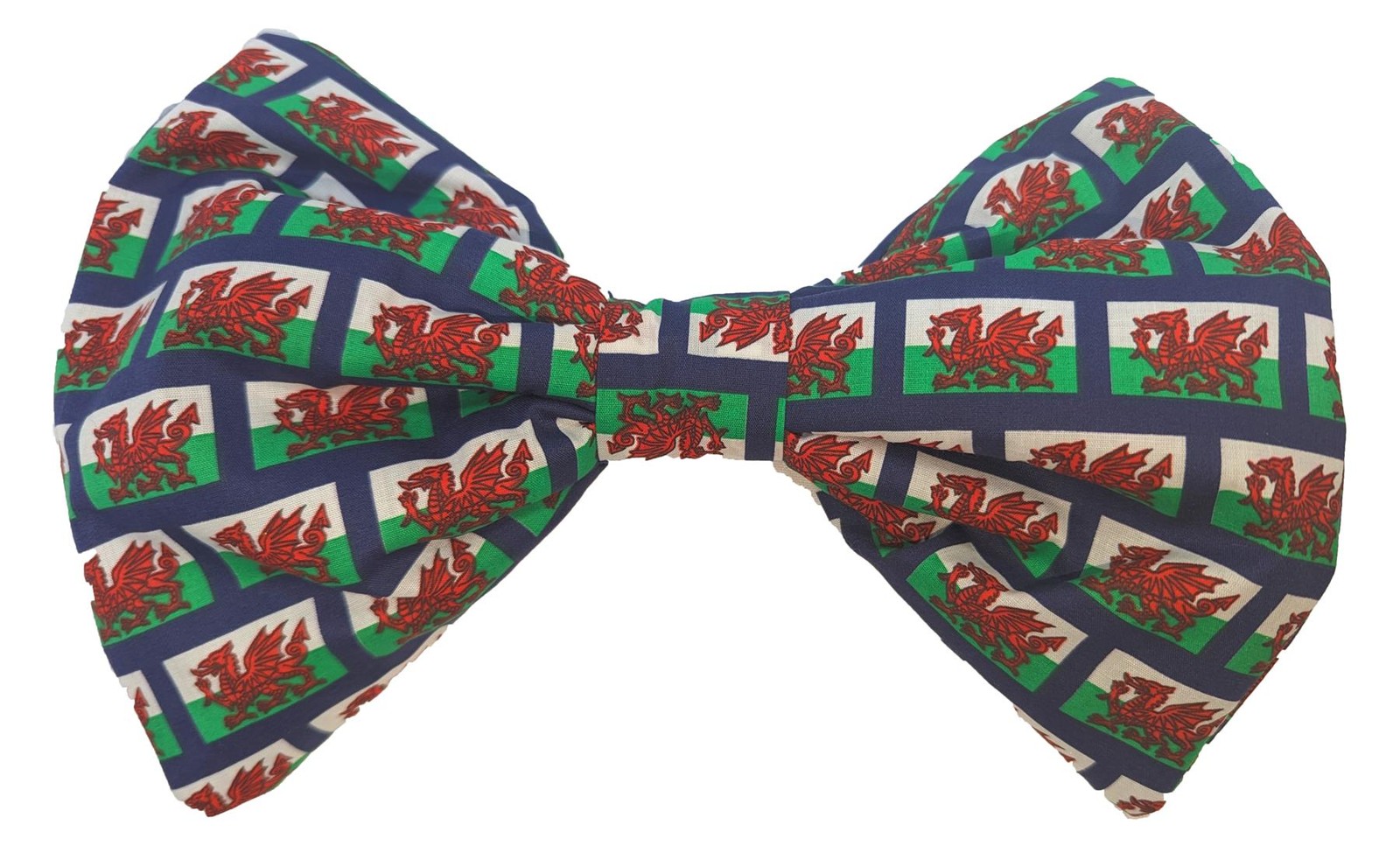 Adults National Flag of Wales St Davids Day Giant Bowtie Fancy Dress
