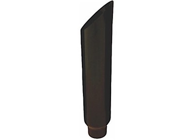 Pypes EVT508-36ACB Miter Cut Exhaust Stack 5'' Inlet/8'' Outlet 36'' Long Black