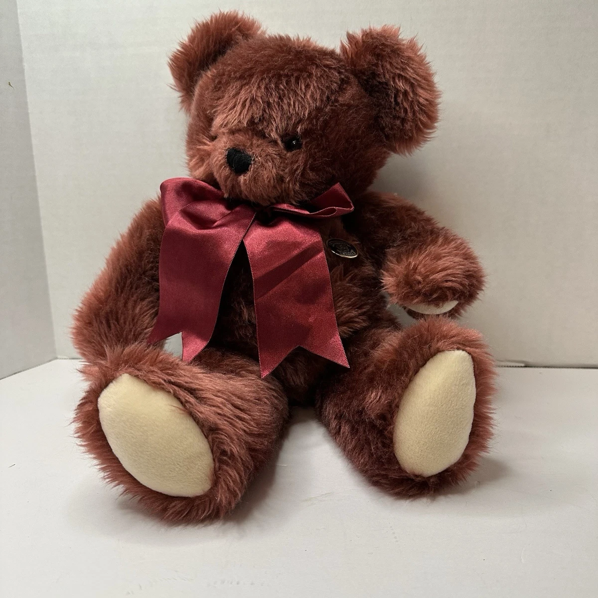 Knickerbocker テディベア　ラズベリー色 Knickerbocker Bear In Antique Teddy Bears for sale | eBay