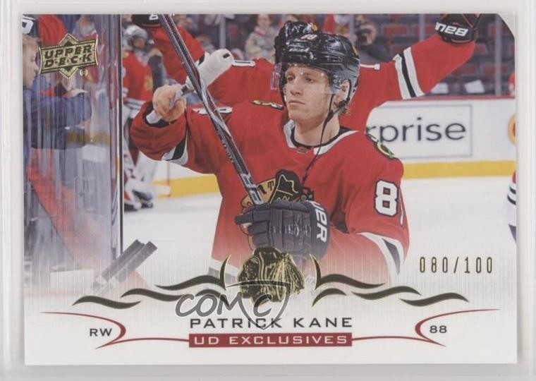 2018-19 Upper Deck UD Exclusives /100 Patrick Kane #42 0d1l