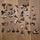 Vintage Clock & Alarm Clock Winders Screw  Collectors Restorers Spare Parts T7