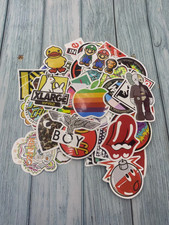 100pcs Mixed Skate Stickers Pack HydroFlask Laptop Cool Suitcase Dope Skateboard