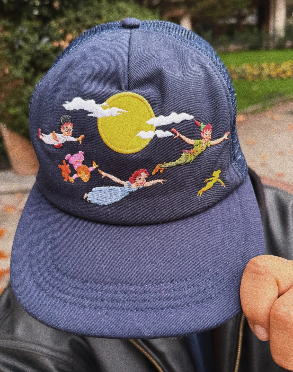 Zara x Harry Lambert x Disney Peter Pan Five Panel Cap Navy Blue 4988/318 New