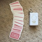Vintage Playing Cards Key Chain: Full Set of Mini Playing Cards — photo 1