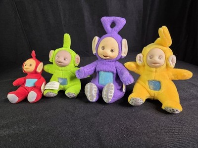 4 Teletubbies: Plush 6   1998 Playskool & 2 - 1998 Fun 4 All & 1- 1999 Brgr King