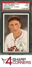 1983 BIG LEAGUE COLLECTIBLES ORIGINAL ALL-STARS #37 WALLY BERGER POP 3 PSA 9