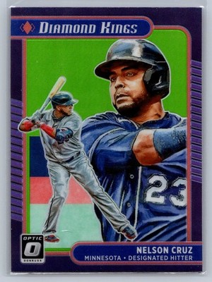 Nelson Cruz 2021 Donruss #6 Holo Purple