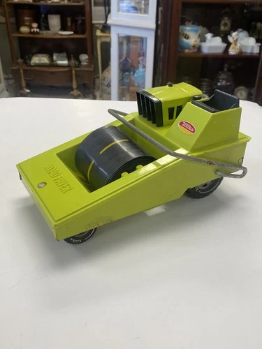 VINTAGE TRUCK CONSTRUCTION 1970s TONKA PRESSED STEEL ROAD PAVER VEHICLE RARE