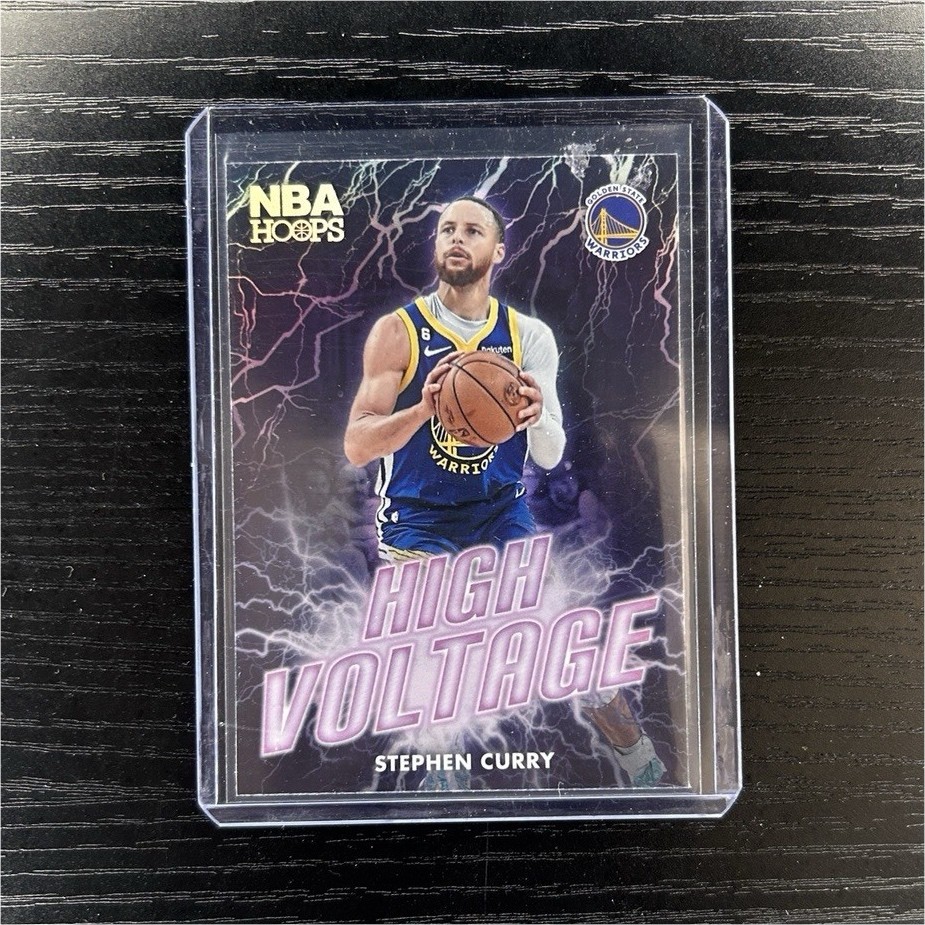 2023-24 Stephen Curry NBA Hoops High Voltage Warriors