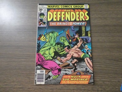 The Defenders 52 1977 Newsstand Edition Key 1st Appearance Sergei Krylov Hulk